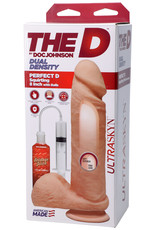 Doc Johnson The D 8" Perfect D Squirting w/Balls - Vanilla