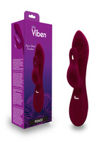 Viben Pzazz - Ruby - Rechargeable Thumping Rabbit