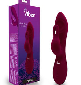 Viben Pzazz - Ruby - Rechargeable Thumping Rabbit