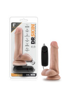 Blush Novelties Dr. Skin - Dr. Rob - 6 Inch Vibrating Cock With Suction Cup - Vanilla