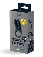 VeDO Sexy Bunny Rechargeable Ring - Black Pearl