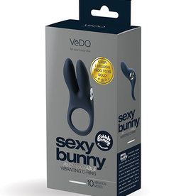 VeDO Sexy Bunny Rechargeable Ring - Black Pearl