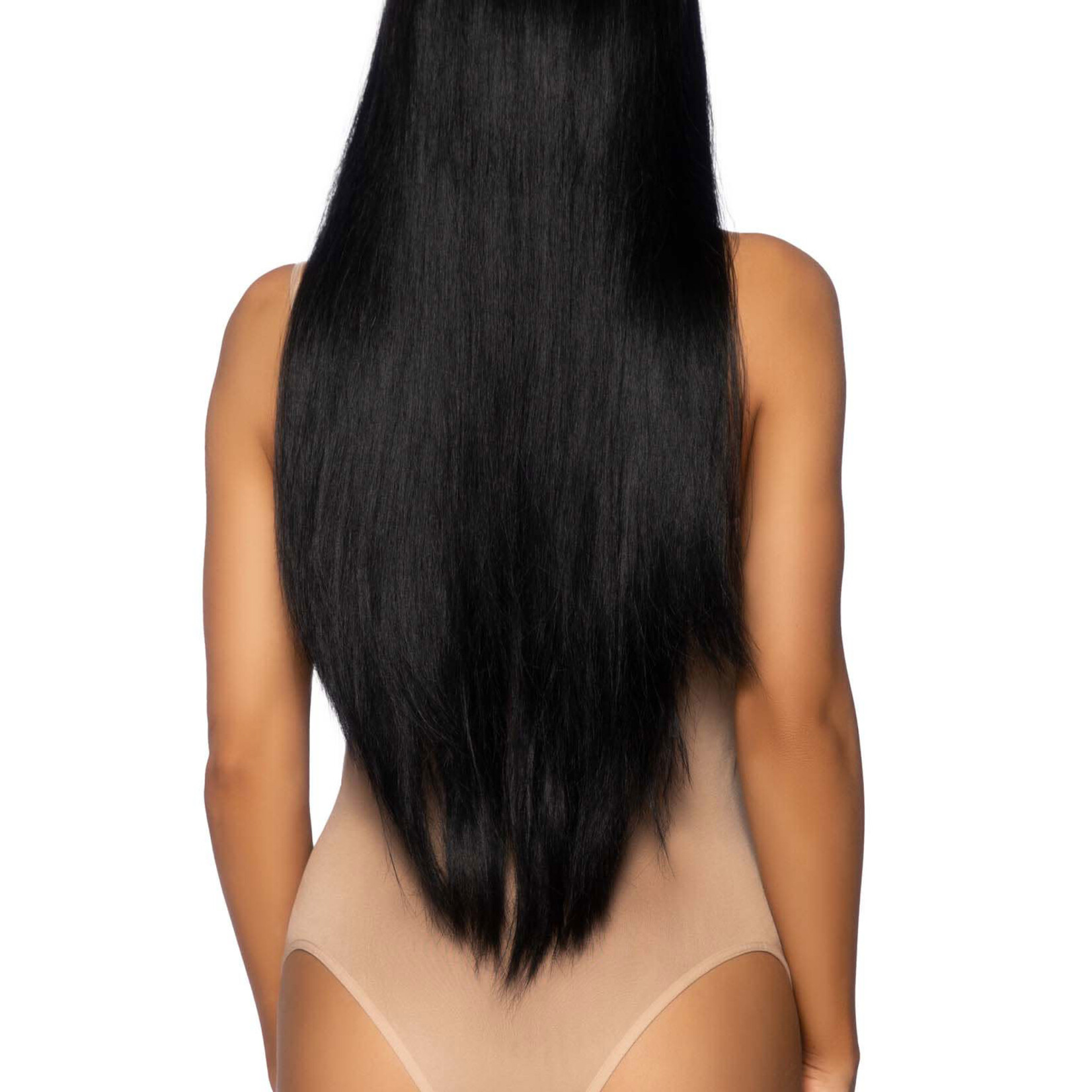 Leg Avenue 33 Inch Long Straight Wig - Black