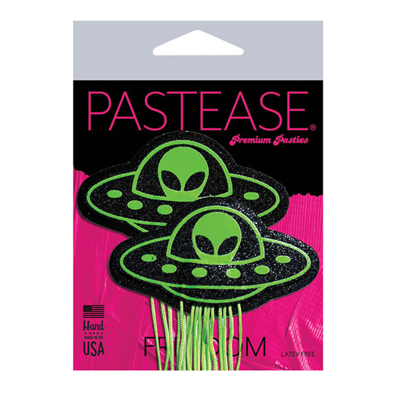 Pastease Pastease Premium UFO w/Tassel - Green O/S