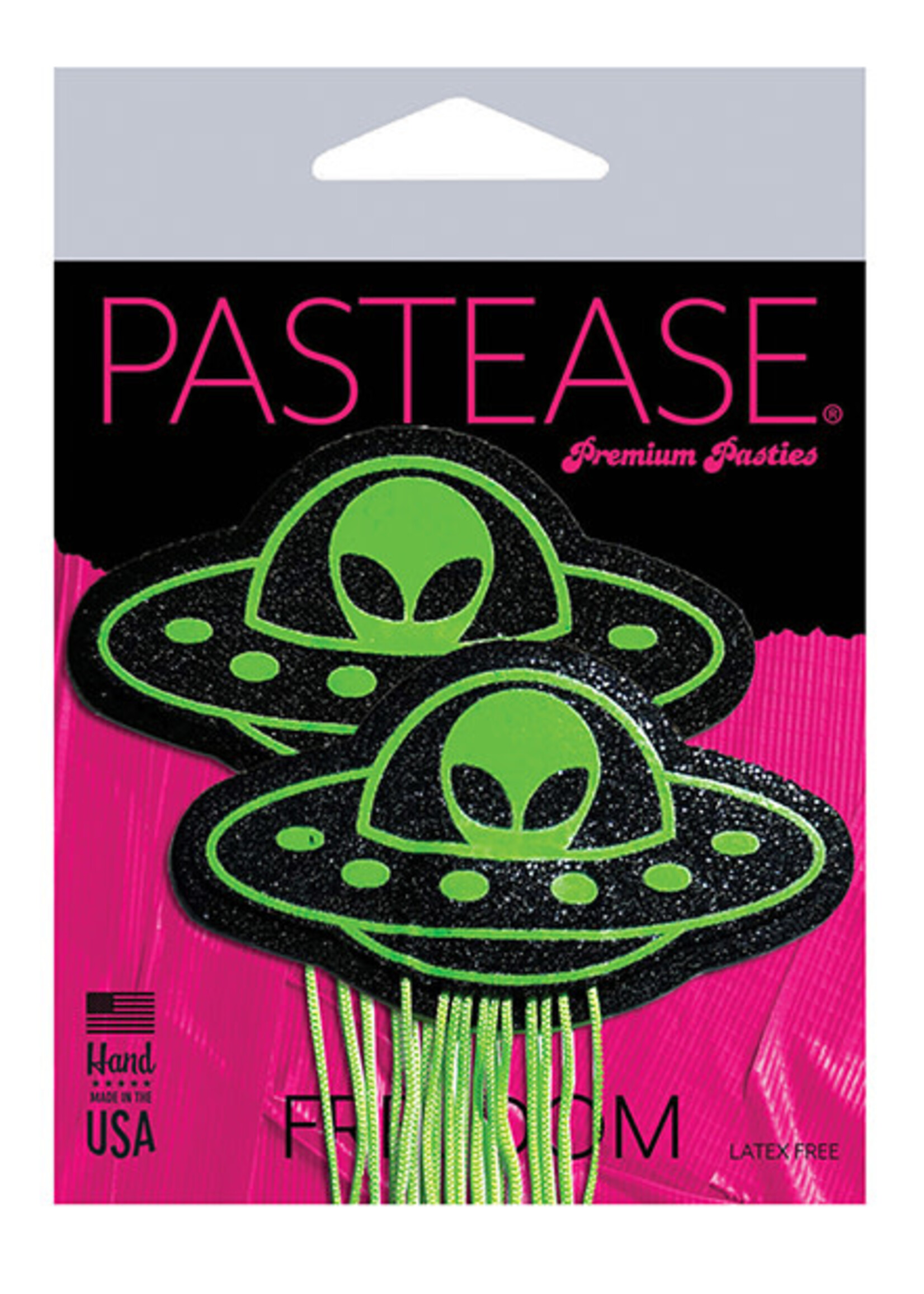 Pastease Pastease Premium UFO w/Tassel - Green O/S