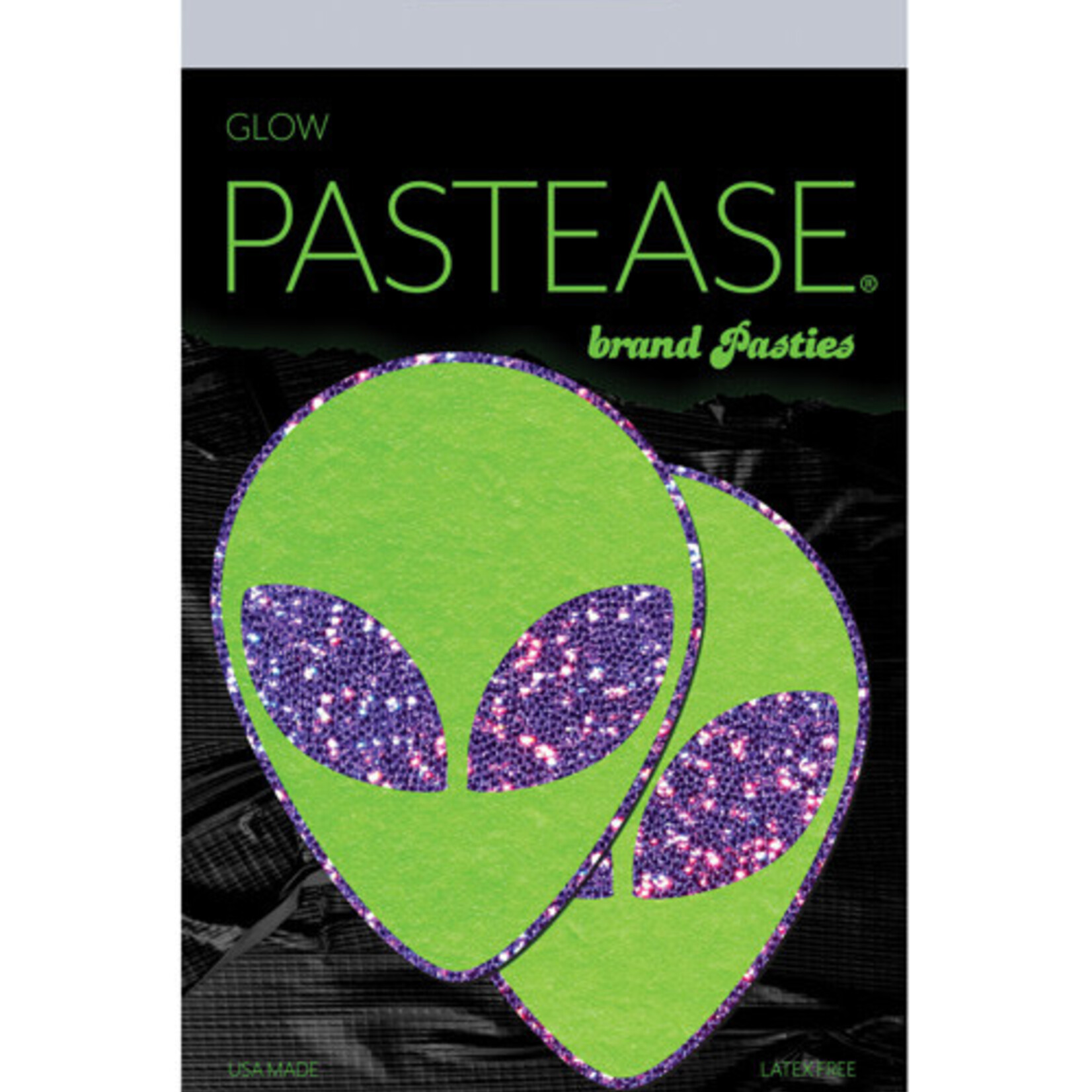 Pastease Pastease Premium Glitter Alien - Purple/Green O/S