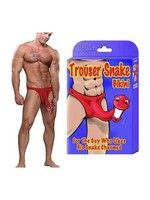 Male Power Trouser Snake - One Size - Red