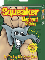 Male Power Squeaker Elephant G-String - One Size