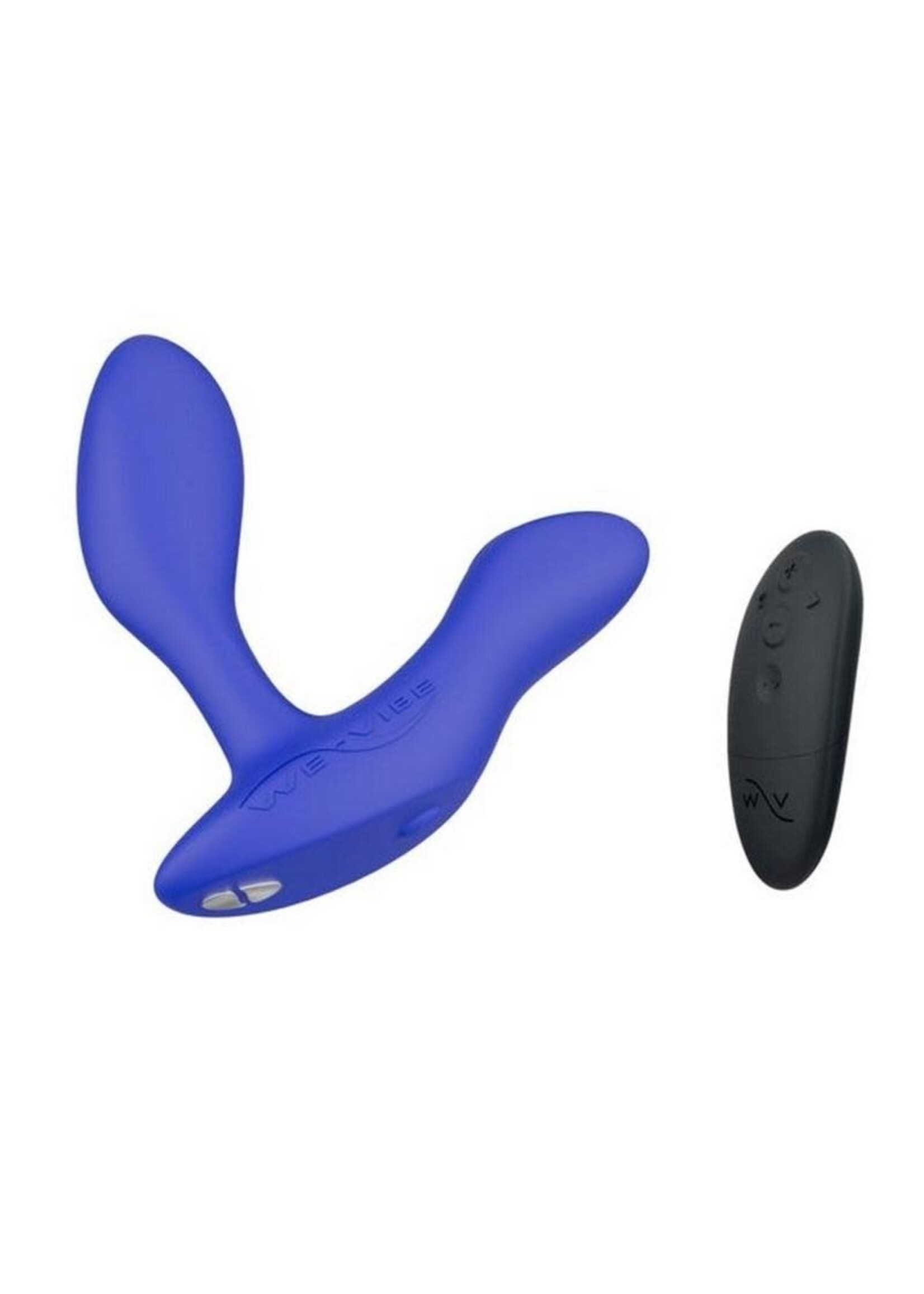 We-Vibe We-Vibe Vector+ Rechargeable Silicone Vibrating Prostate Massager with Remote Control