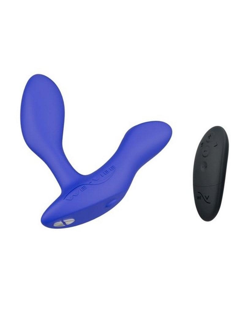 We-Vibe We-Vibe Vector+ Rechargeable Silicone Vibrating Prostate Massager with Remote Control