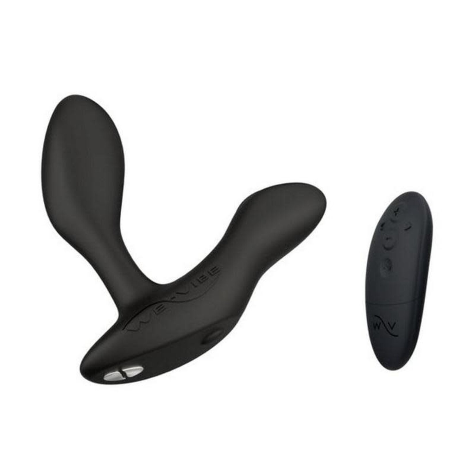 We-Vibe We-Vibe Vector+ Rechargeable Silicone Vibrating Prostate Massager with Remote Control