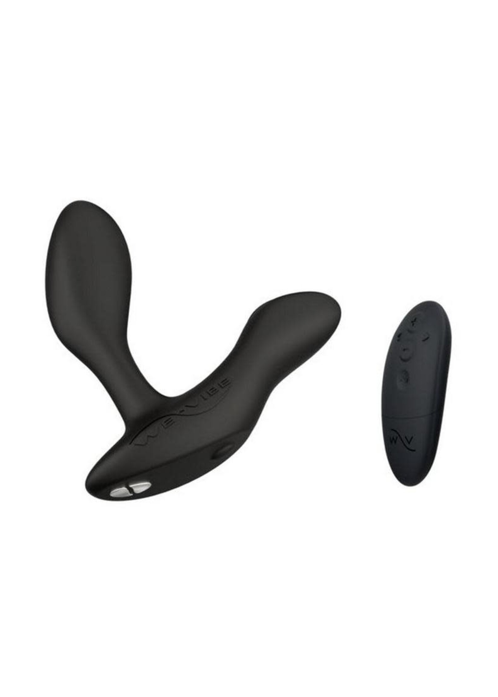 We-Vibe We-Vibe Vector+ Rechargeable Silicone Vibrating Prostate Massager with Remote Control