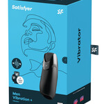 Satisfyer Men Vibration Plus Vibrator - Black
