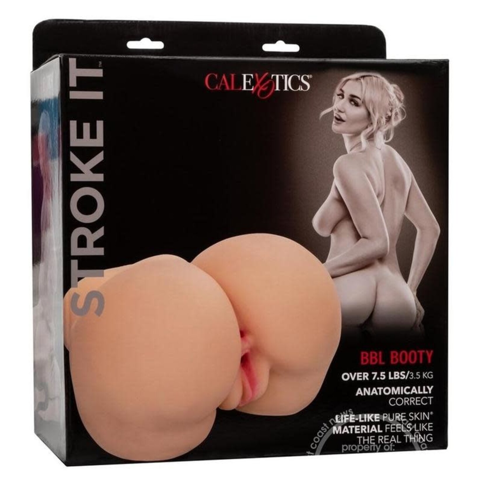 Calexotics Stroke It BBL Booty Masturbator - Anal - Vanilla