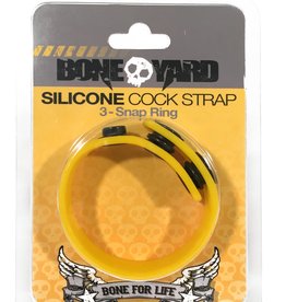 Rascal - Boneyard Boneyard Silicone Cock Strap 3 - Snap Ring