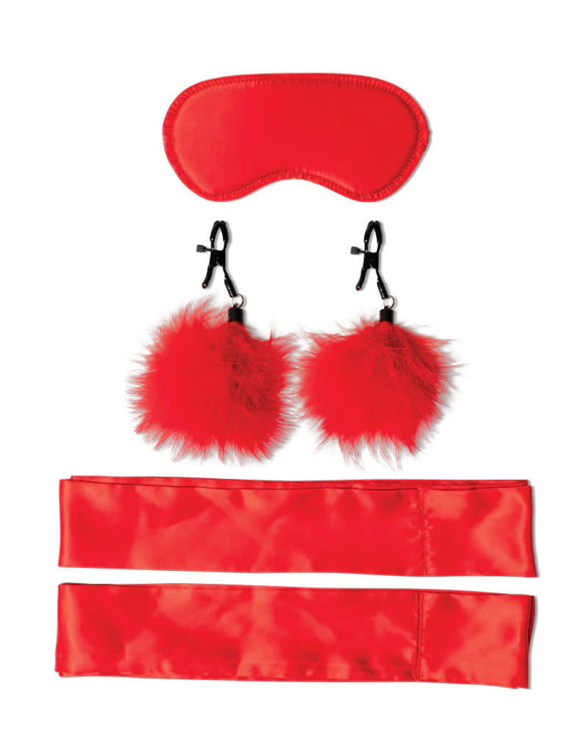 Sportsheets Amor Bondage Beginner Kit - Red