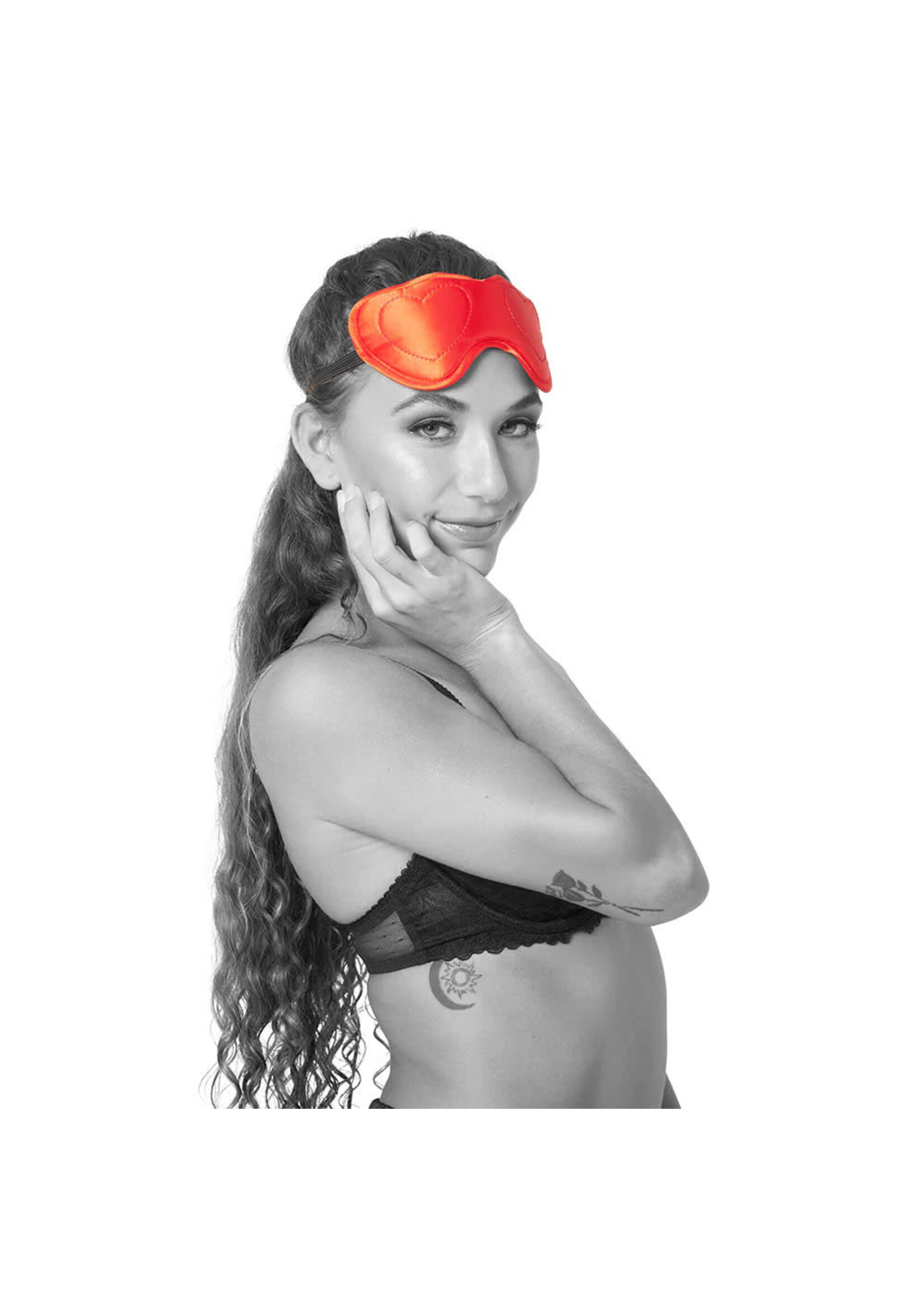 Sportsheets Amor Blindfold - Red