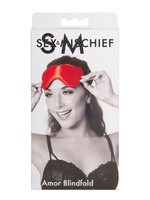Sportsheets Amor Blindfold - Red