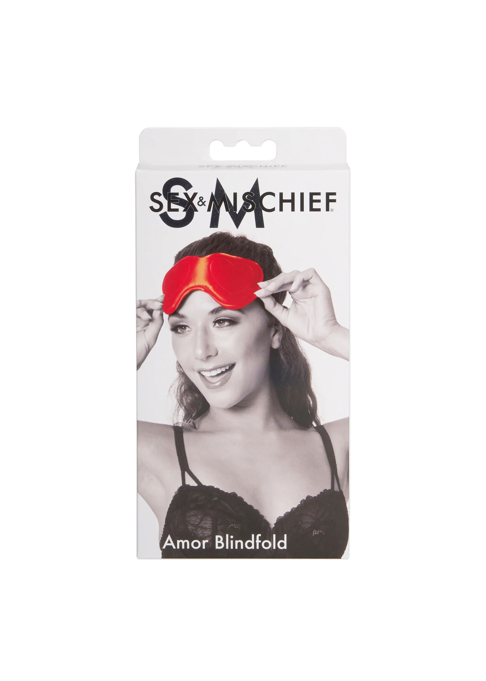 Sportsheets Amor Blindfold - Red