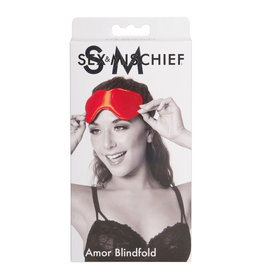 Sportsheets Amor Blindfold - Red