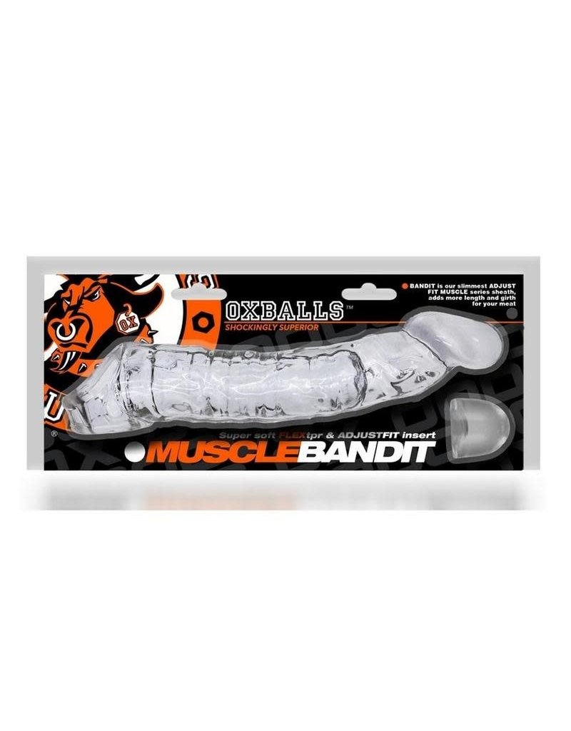 Oxballs Muscle Bandit Cocksheath - Clear