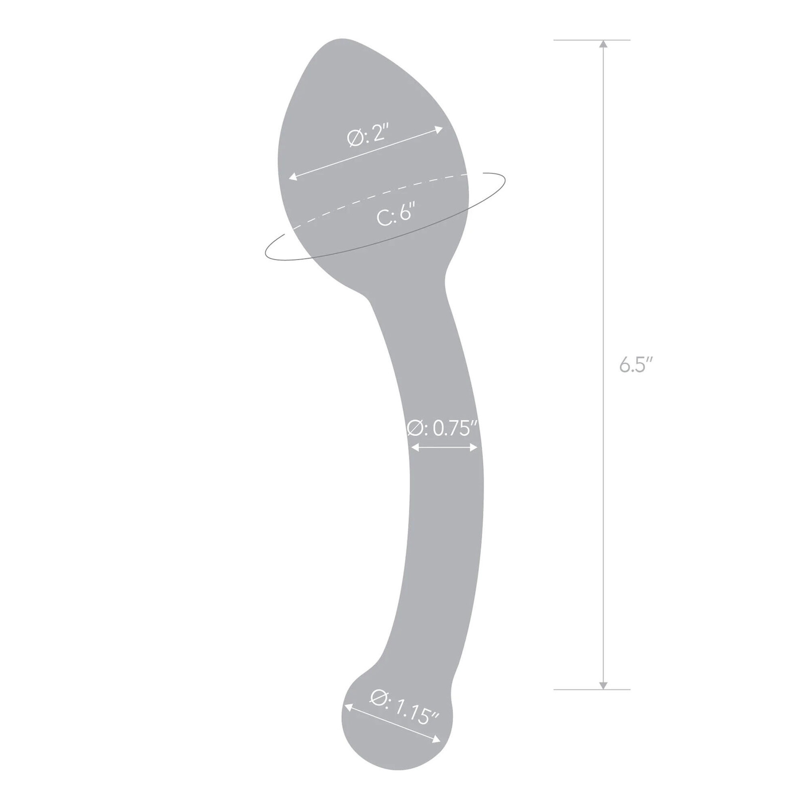 Glas Pure Indulgence Anal Slider