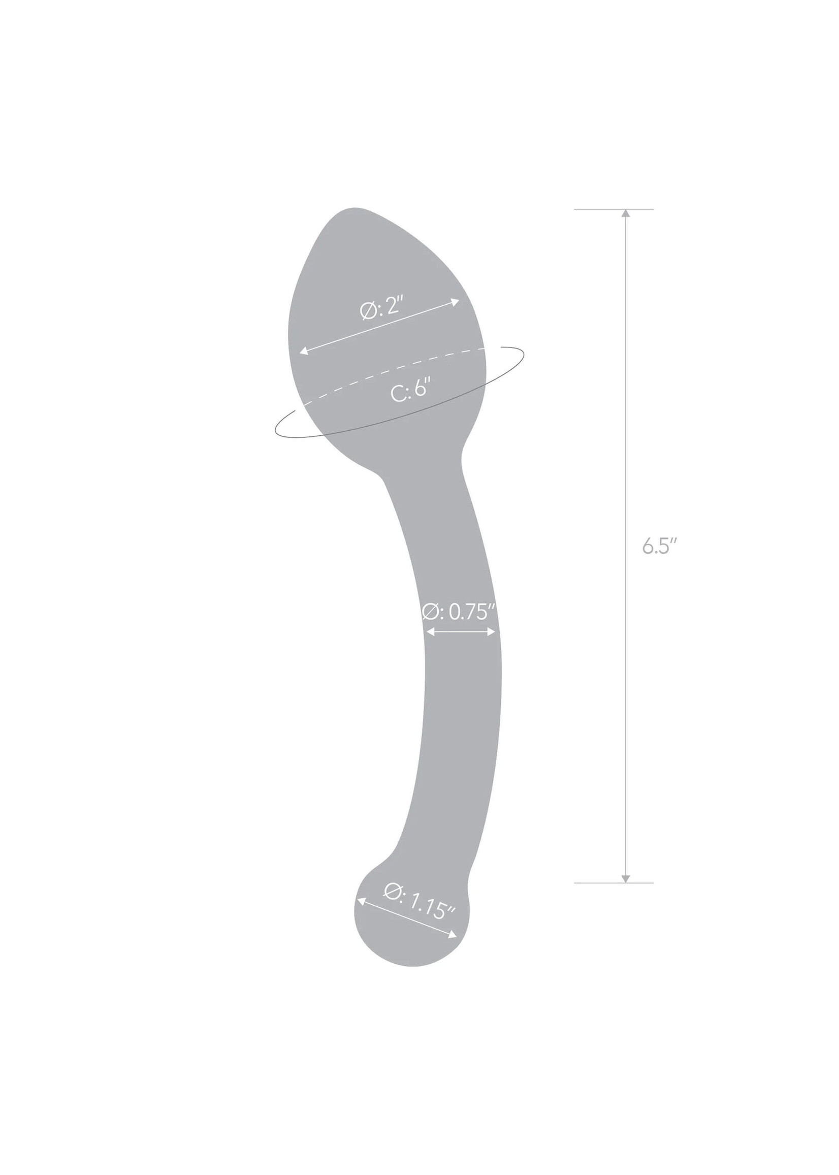 Glas Pure Indulgence Anal Slider