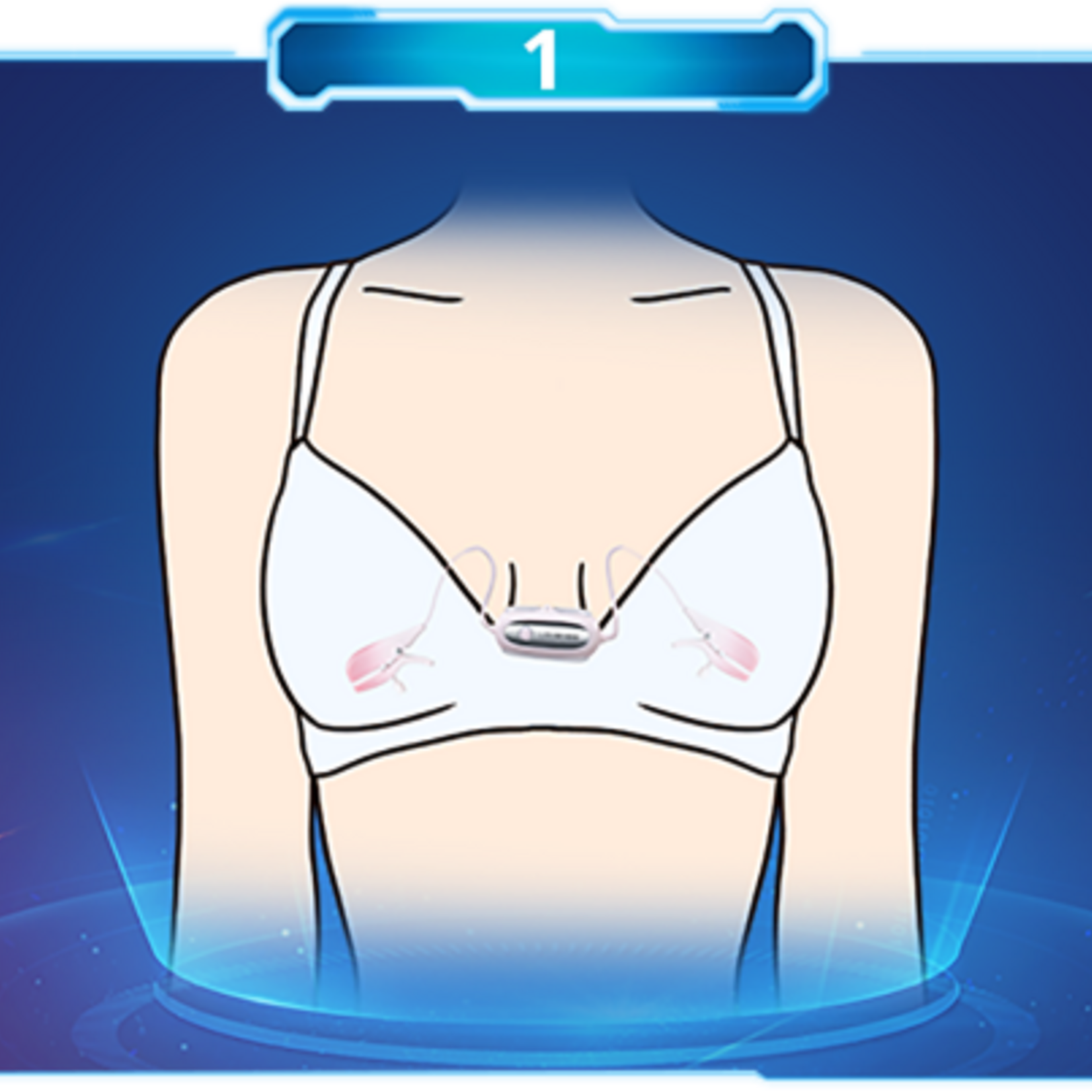 LOVENSE Lovense Gemini Vibrating Nipple Clamps - Pink