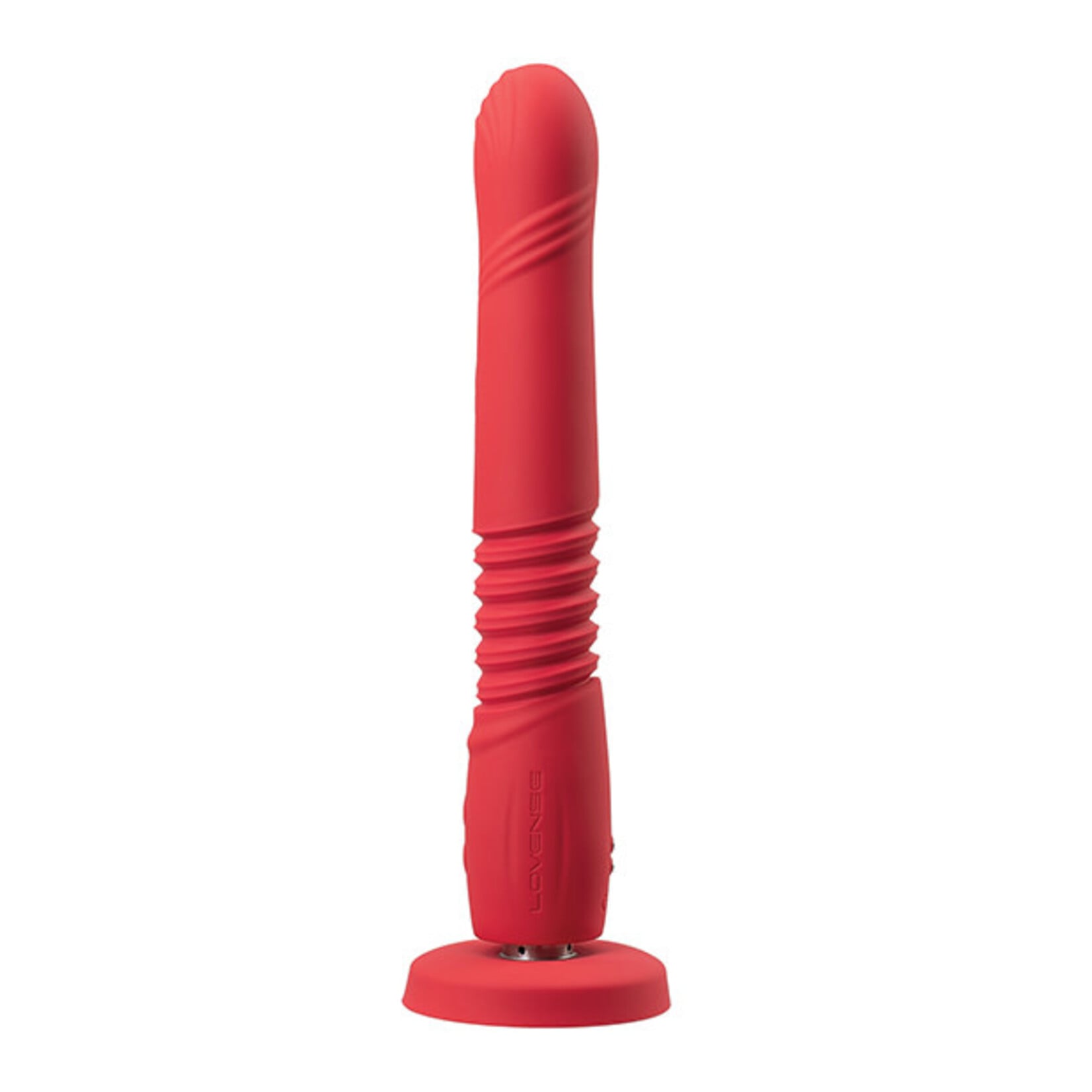 LOVENSE Lovense Gravity Thrusting Dildo - Red