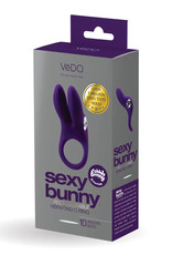 VeDO Sexy Bunny Rechargeable Ring - Deep Purple