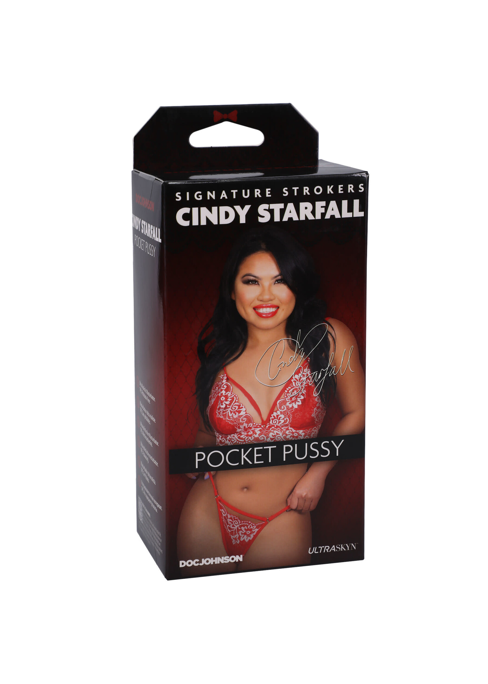 Doc Johnson Signature Strokers - Cindy Starfall Pocket Pussy - Vanilla