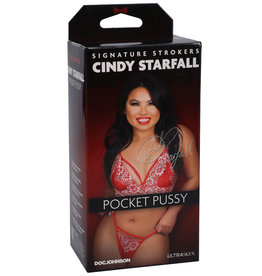 Doc Johnson Signature Strokers - Cindy Starfall Pocket Pussy - Vanilla