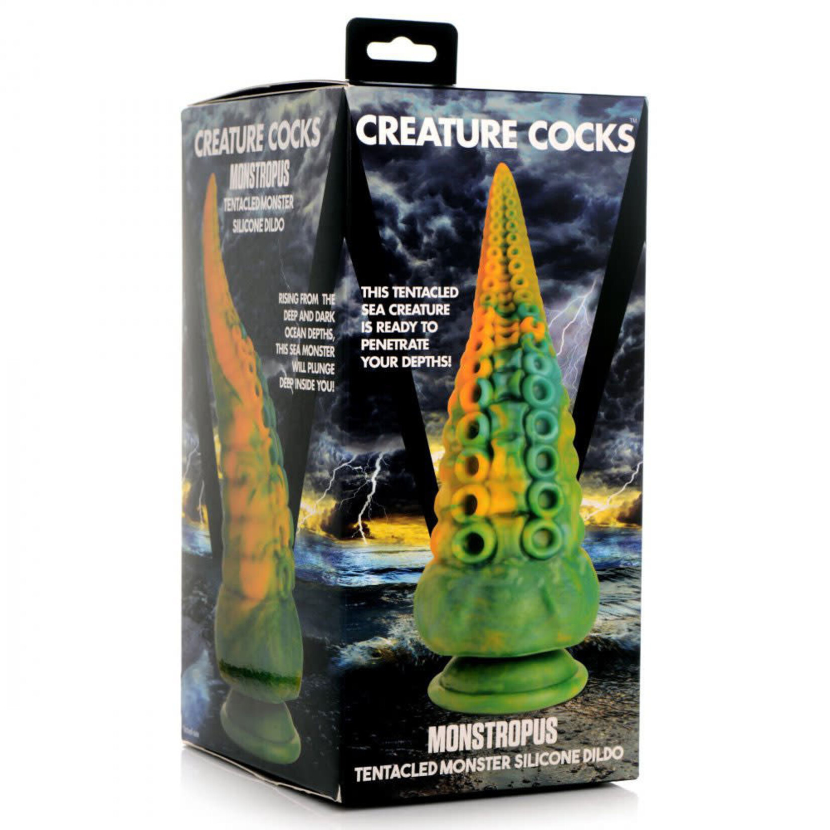 XR Brands Creature Cocks Monstropus Tentacled Monster Silicone Dildo
