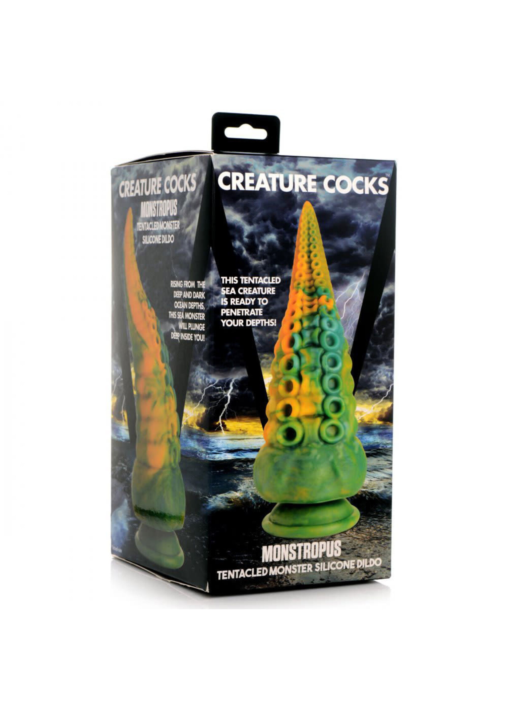XR Brands Creature Cocks Monstropus Tentacled Monster Silicone Dildo