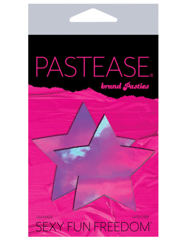 Pastease Pastease Premium Hologram Star - Pink O/S