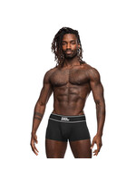 Male Power Modal Rib Pouch Short - Black
