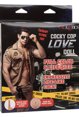Calexotics Cocky Cop Love Doll - Vanilla
