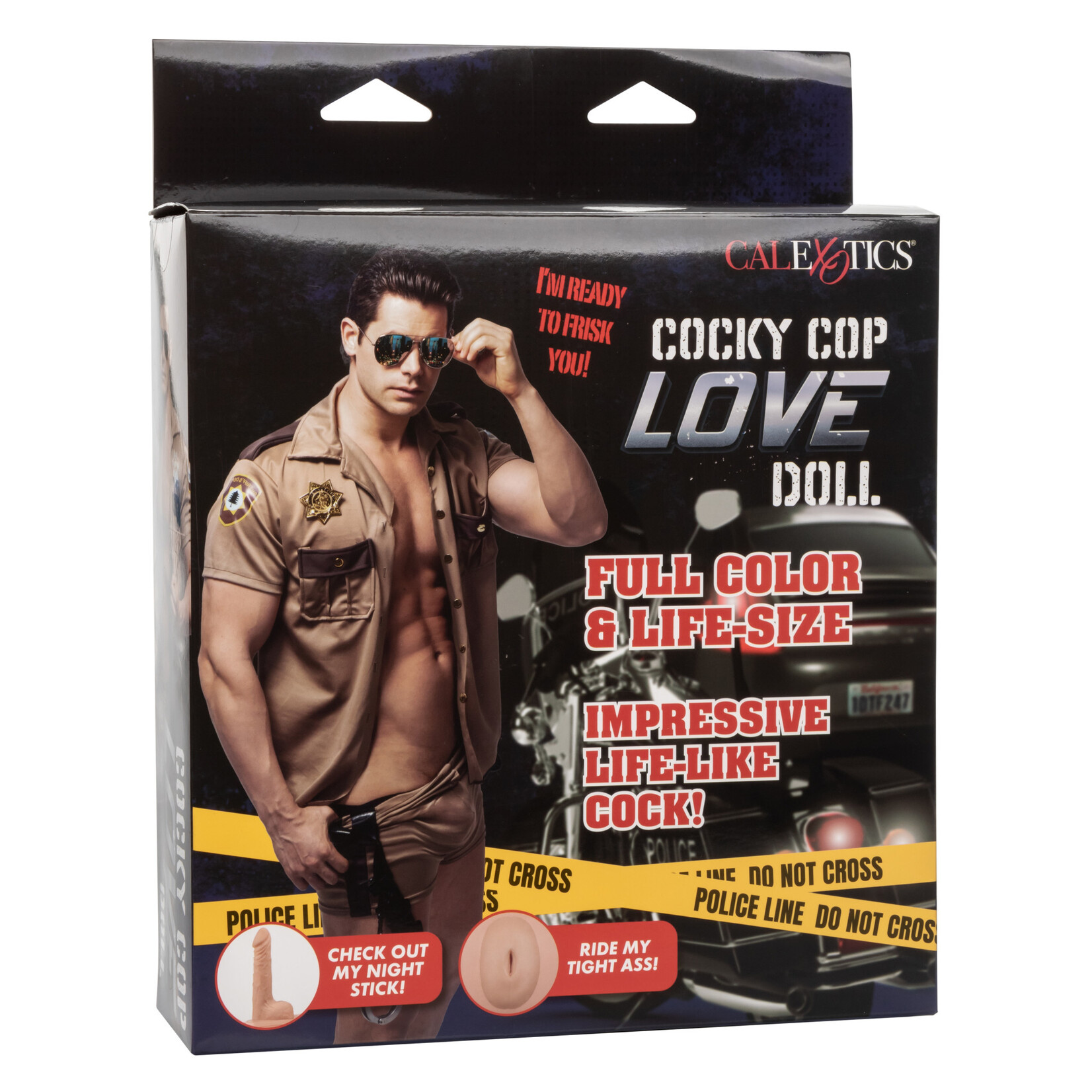 Calexotics Cocky Cop Love Doll - Vanilla