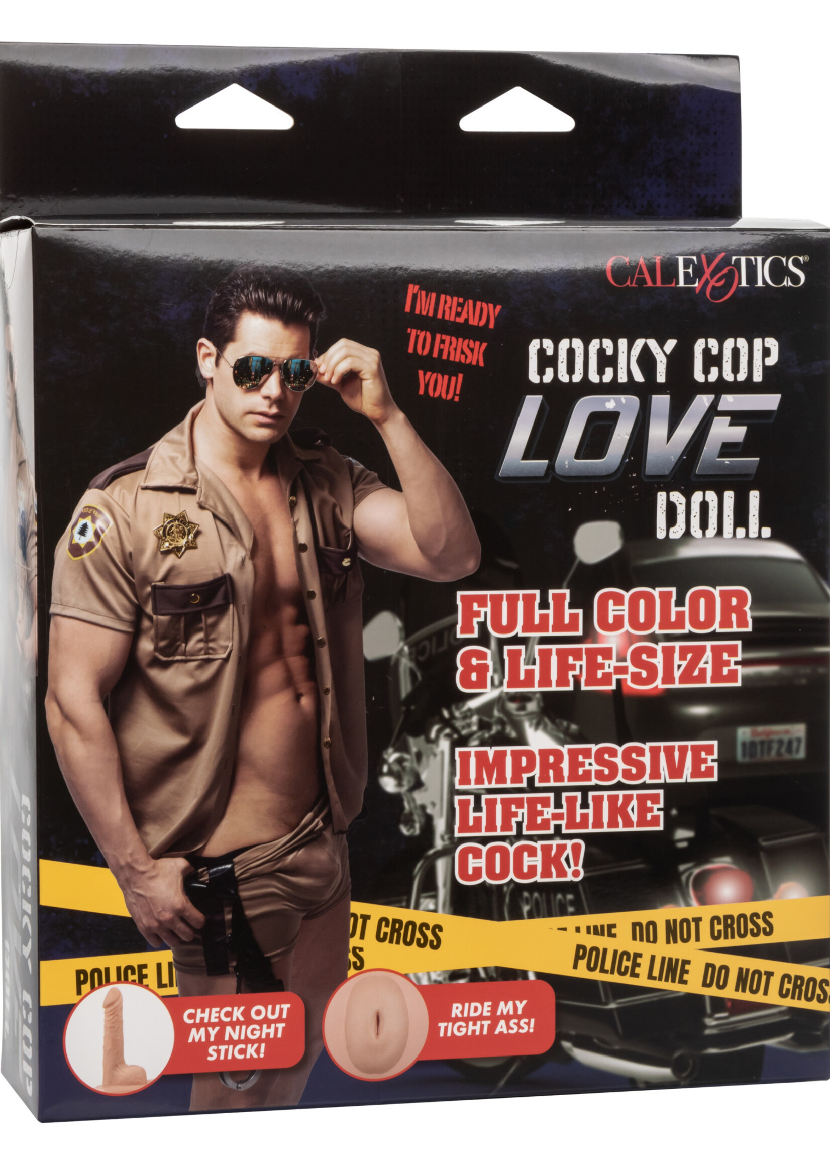 Calexotics Cocky Cop Love Doll - Vanilla