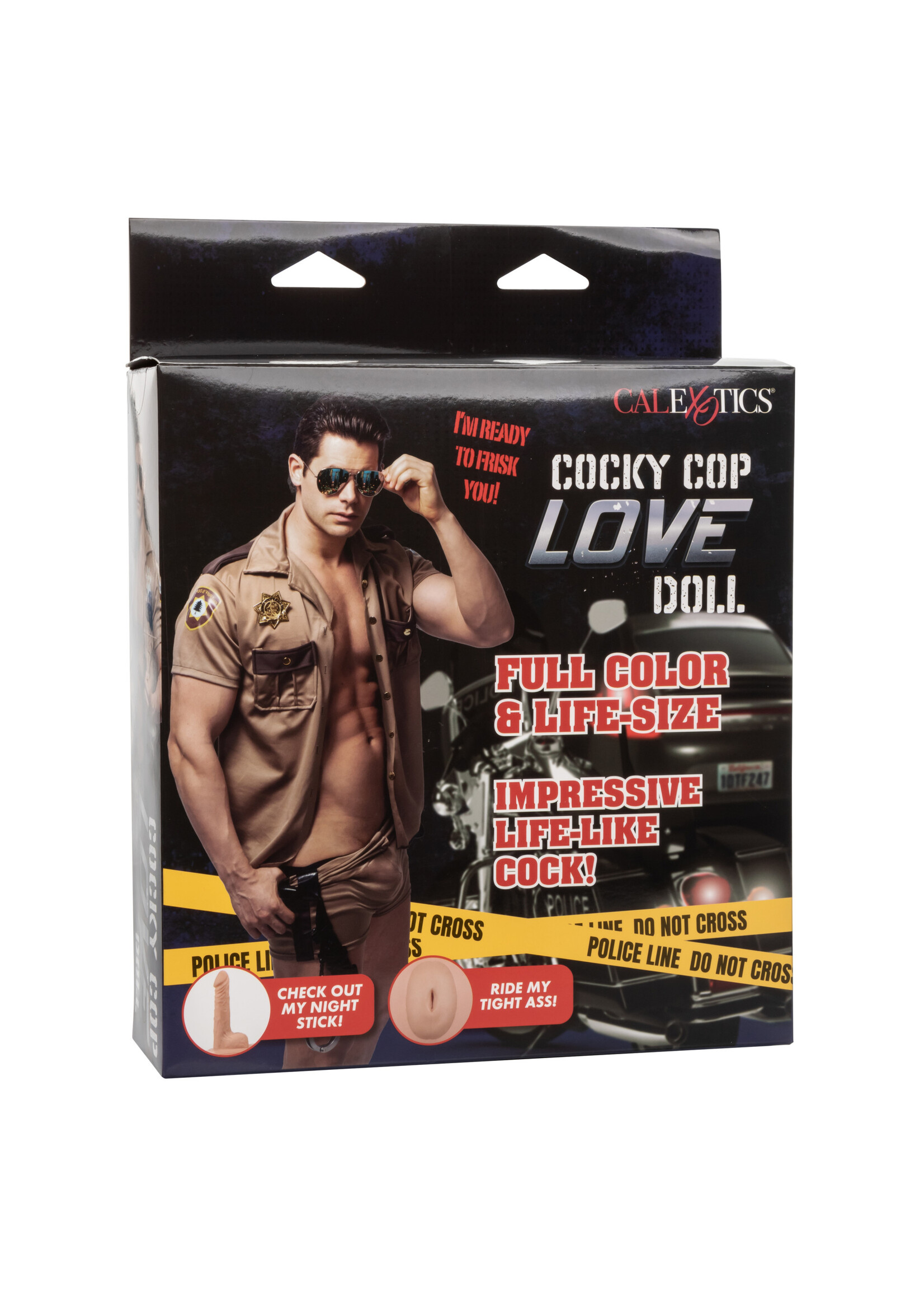 Calexotics Cocky Cop Love Doll - Vanilla