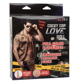 Calexotics Cocky Cop Love Doll - Vanilla