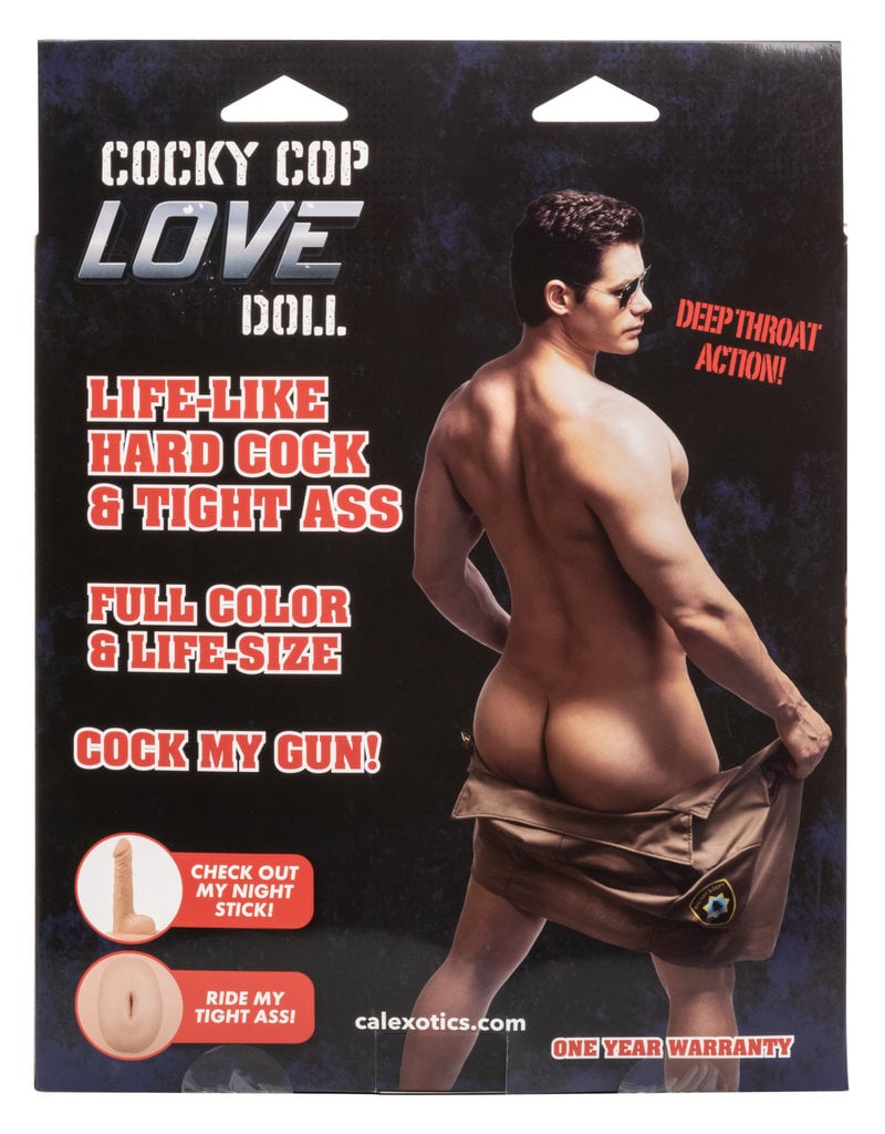 Calexotics Cocky Cop Love Doll - Vanilla