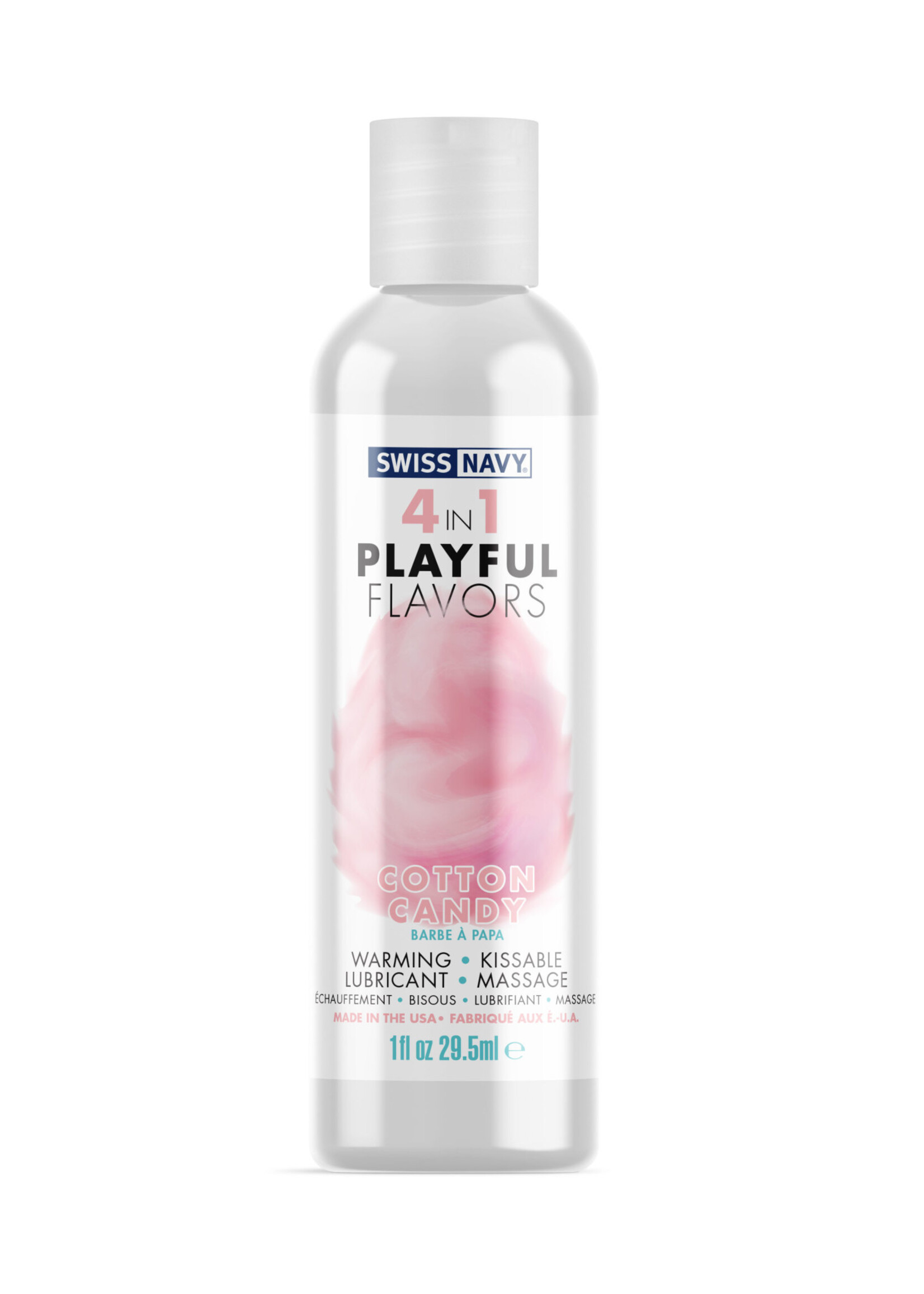 Swiss Navy Swiss Navy 4-in-1 Playful Flavors - Cotton Candy 1 Oz