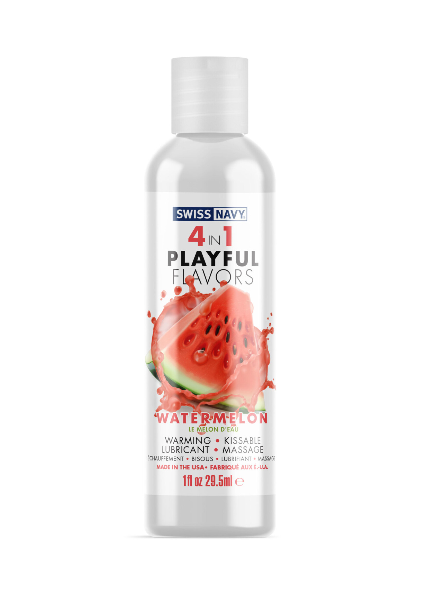 Swiss Navy Swiss Navy 4-in-1 Playful Flavors - Watermelon 1 Oz
