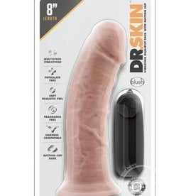 Blush Novelties Dr. Skin Dr. Joe Vibrating Dildo with Remote Control 8in