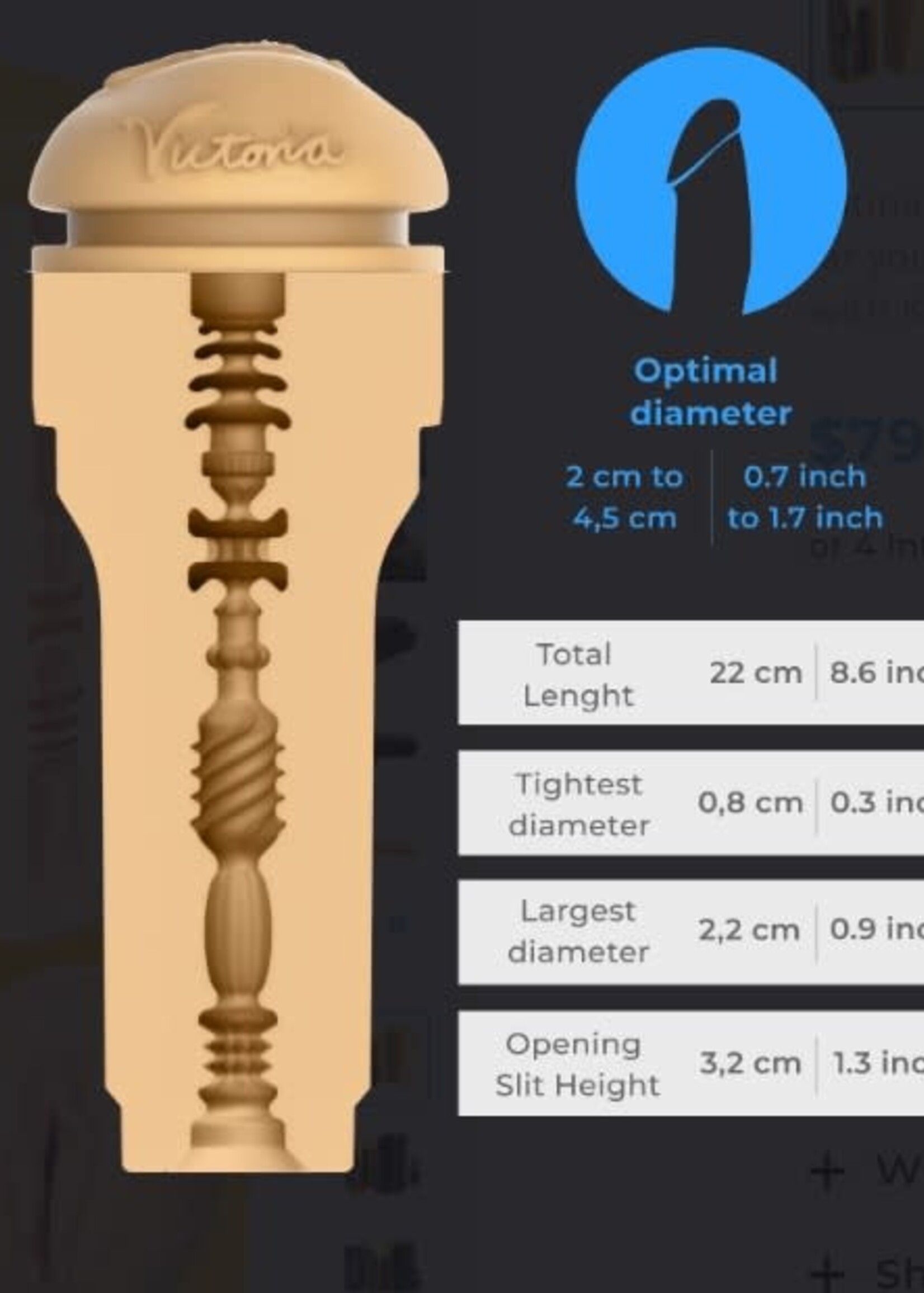 KIIROO Kiiroo Keon Combo Set Rechargeable Interactive Masturbator With Feel Victoria June Stroker