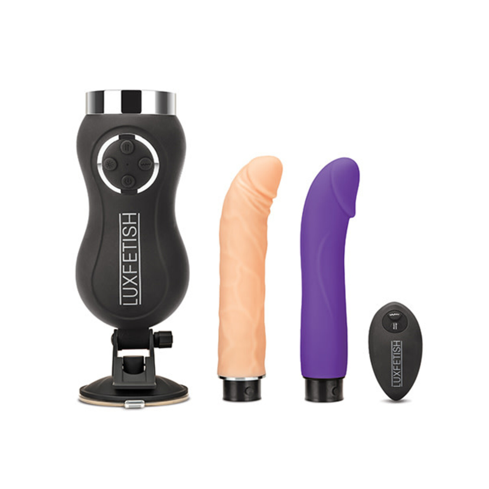 Lux Fetish Lux Fetish Rechargeable Thrusting Compact Sex Machine w/Remote