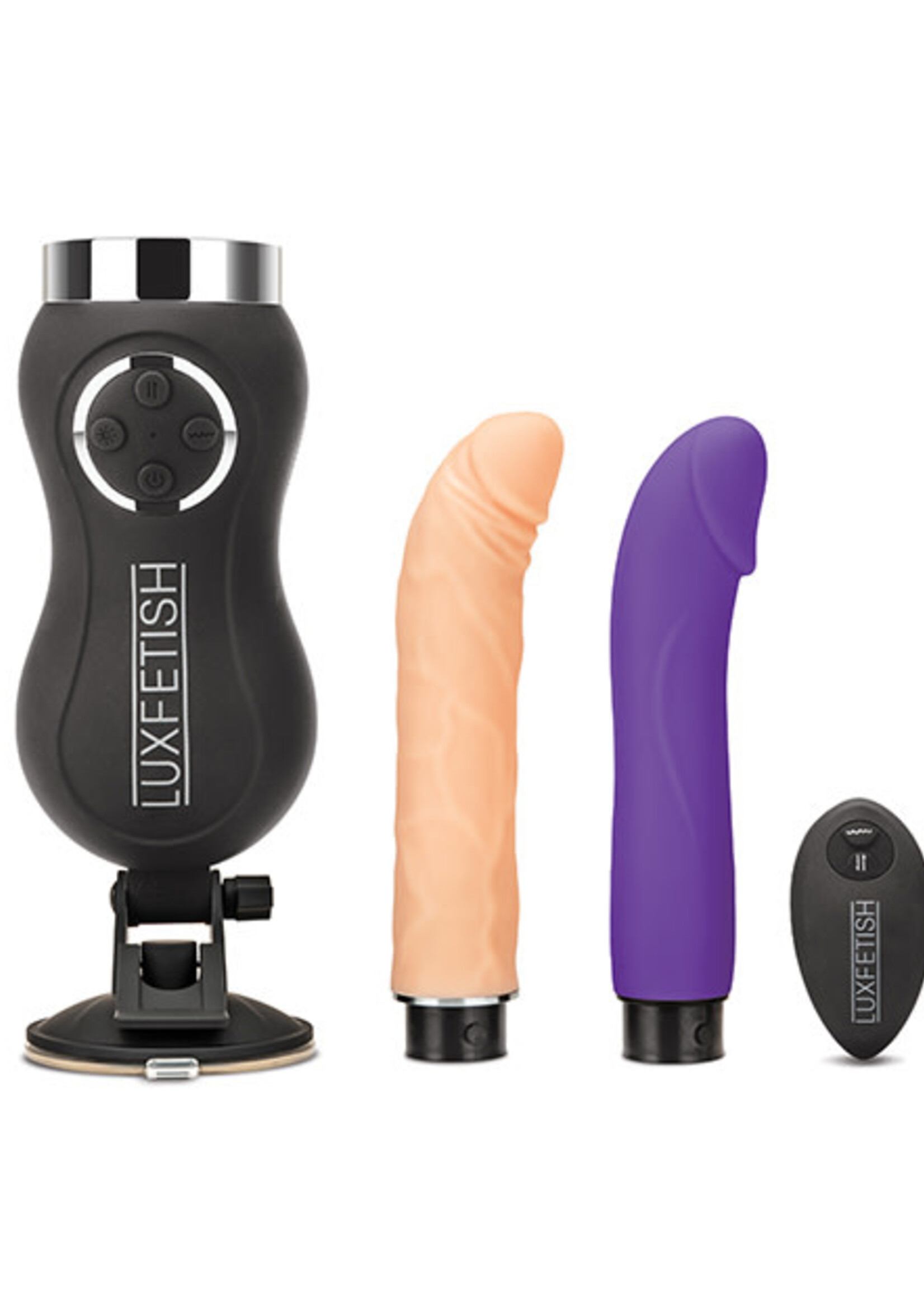 Lux Fetish Lux Fetish Rechargeable Thrusting Compact Sex Machine w/Remote