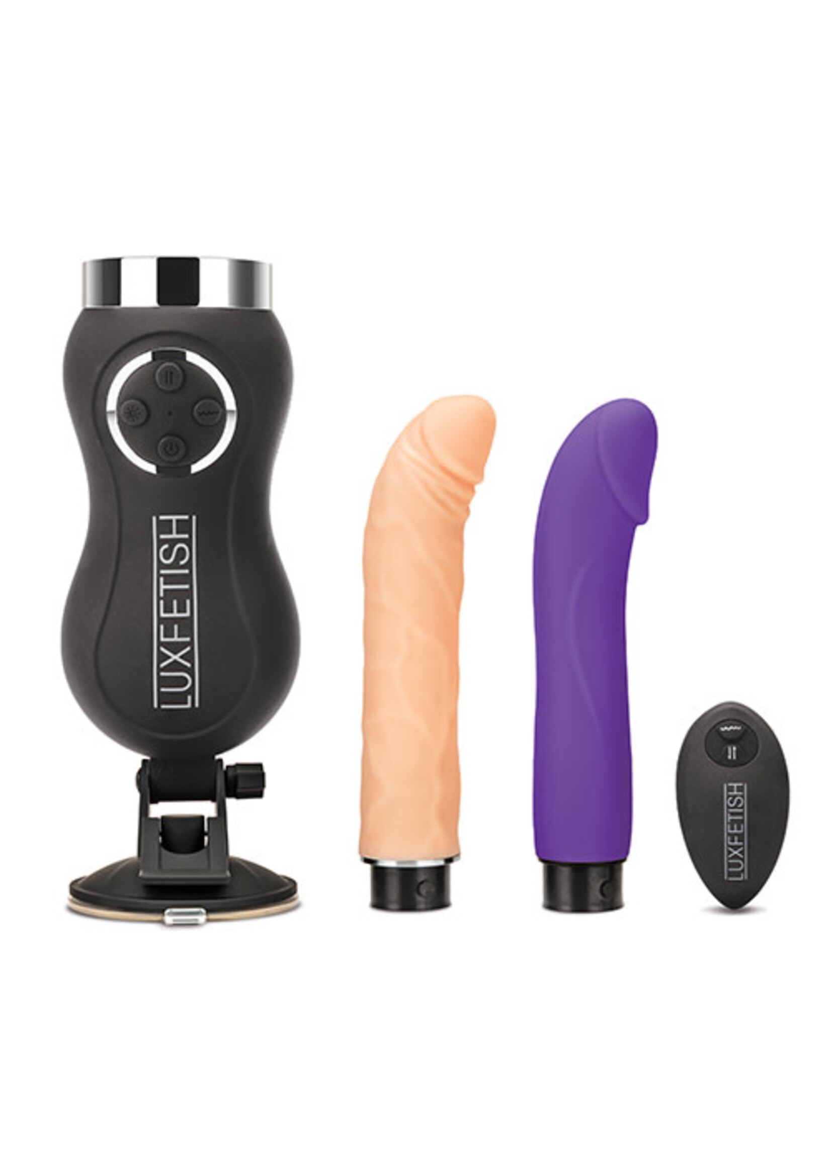 Lux Fetish Lux Fetish Rechargeable Thrusting Compact Sex Machine w/Remote