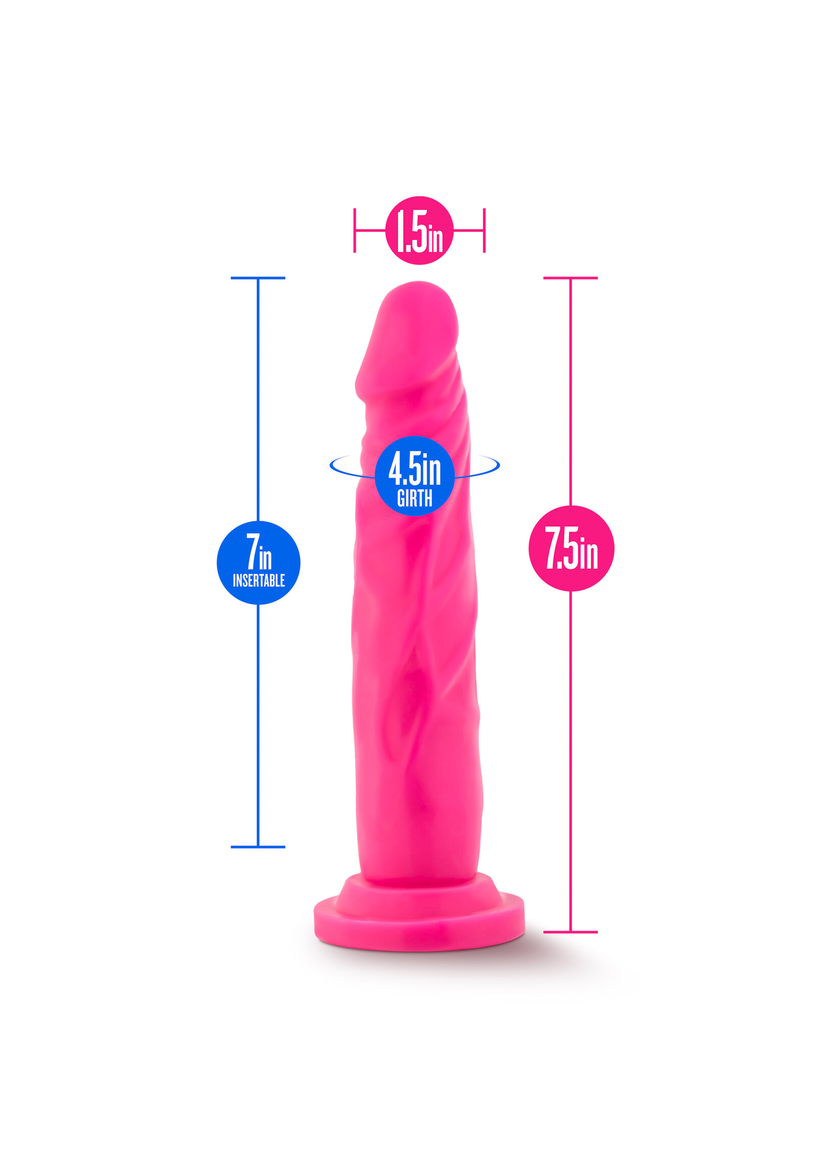 Blush Novelties Neo - 7 .5 Inch Dual Density Cock